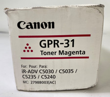 Genuine Canon GPR-31 Magenta Toner Cartridge *NEW SEALED Made in Japan picture