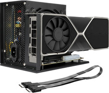 Pcie 4.0 X4 64Gbps Compatible Egpu DOCK, with Oculink SFF-8612 8311 to Pcie X16 picture