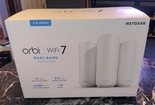 NETGEAR Orbi 370 Series Dual-Band WiFi 7 Mesh Network System for Home (RBE373) – picture