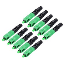 10 x SC/APC Fiber Optic Quick Connector Single Mode Embedded SC Fast Connectors picture