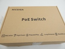 NICGIGA 26 Port PoE Switch with 24 Ports 10/100Mbps PoE+@400W, 2 Gigabit Uplink picture