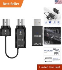 Rechargeable Wireless MIDI Adapter - Easy Setup for Digital Keyboards and Macs picture