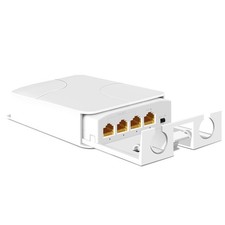 NEW 5 Port Gigabit PoE Passthrough Switch Outdoor Ethernet Extender Up to 100m picture