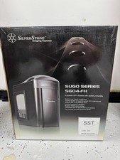 SilverStone Sugo SG04-FH SFF MicroATX Case Black Dual PSU USB/Audio picture