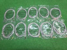 Ultra Slim CAT 6 UTP White Patch Cable 28AWG RJ45 Network 5 feet NEW LOT 10 PCS picture