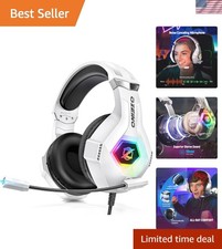 Noise Cancelling Gaming Headphones with RGB Lights and 7.1 Sound - Versatile picture