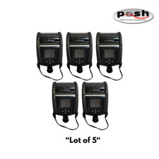 Lot of 5 Zebra ZQ620 Mobile Printer: ZQ62-AUW1001-W1Z  *Set to Factory Defaults* picture