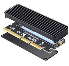 PCIe NVMe Adapter M.2 NVMe SSD to PCI-e x4/x8/x16 Converter Card with Heat Sink picture