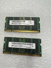 Micron 8GB (2 X 4GB) DDR2 800Mhz SODIMM PC2-6400 Memory RAM MT16HTF51264HZ-800C1 picture