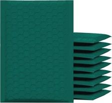 SuperPackage® 200 #5  10.5 X 15 Poly Bubble Mailers Padded Envelopes-Green picture