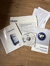 EMACHINES - T2885 PC RESTORE / BACKUP 3-DISC CD-ROM SET, SOFTWARE With Paperwork picture