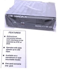 Hadax EIA-530 (TIA-530 RS-530) to RS-232 DTE - DCE DB25 Interface Converter picture