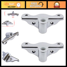 2PCS 316 Stainless Steel Row Lock Oarlock Socket Support Bracket for 1/2