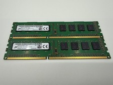 Micron 8GB (2x4GB) DDR3 1600 PC3-12800U Non-ECC Desktop RAM MT8JTF51264AZ-1G6E1 picture