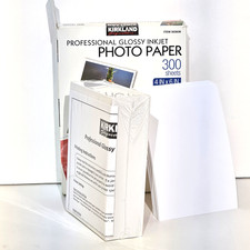 Kirkland Signature 4 x 6 Professional 69 Lb Glossy Inkjet Photo Paper 203 sheets picture