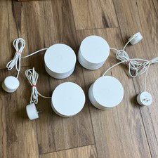 Google Wifi Model GJ2CQ AC1200 Dual-Band Mesh Wi-Fi System for Home 4 Pack picture