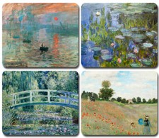 Claude Monet Famous Painting ~ Mouse Pad / Mousepad ~ Water Lilies Art Gift picture