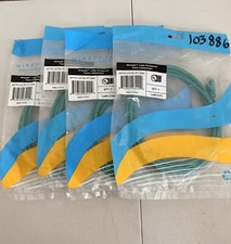 7 FT Cat5e Ethernet Cable Patch Cord Green WP-PC-CAT5E Lot Of 4. Wirepath picture