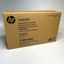 Genuine HP W9024MC Black LaserJet Managed Toner Cartridge New Sealed OEM picture