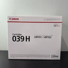 Canon 039H 0288C001 Black Toner Cartridge for imageCLASS LBP351dn LBP352dn NEW picture