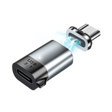 Magnetic USB C Adapter 24Pins, 100W PD Fast Charging, 10Gbps Data Transfer picture