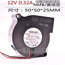 NMB BM5125-04W-B50 5025 DC12V 0.32A 5CM 2-Wire Turbo Cooling Fan picture