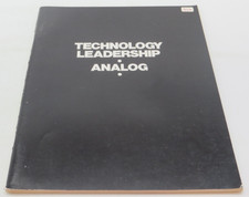 Signetics Technology Leadership - Analog vintage product reference picture