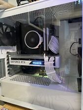 Custom Built White Gaming Pc picture