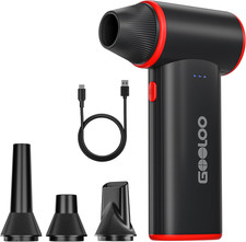 GOOLOO F3 Compressed Air Duster, 150000RPM Ultra-Power PC Air Duster picture