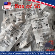 50PCS For CommScope Category 6 Gigabit Network Jack Module RJ45CAT6 MGS400-26 picture
