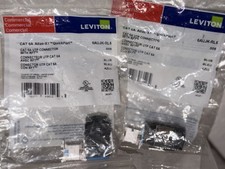 Leviton 6AUJK-RL6 Atlas-X1 Cat 6A UTP Quickport Jack Blue picture