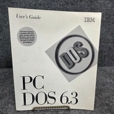 PC DOS 6.3, IBM User's Guide & Installation Guide Vintage 90s picture