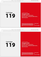 2PK Black CRG119 Toner Cartridge fit for Canon 119 ImageClass LBP6650dn MF5960dn picture