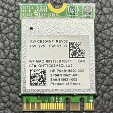 915620-002 RTL8821CE AW-CB304NF GENUINE HP WIRELESS CARD 15-DW 15-DW0083WM *OBO* picture