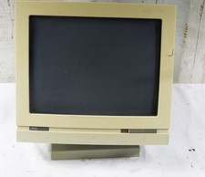 Wyse WY-60 900109-07 RS232 dumb terminal amber phospher tested to power on picture