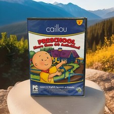 Caillou: Preschool More Than 60 Activities  [PC CD-ROM Software] PBS NEW SEALED picture