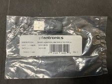 Plantronics 209506-01 USB Type-C to Type-A Adapter Spare New Sealed picture