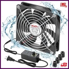 120mm x 25mm Waterproof Small Box Fan IP67 12V IP67 120mm fan with Controller picture