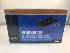 NEW & SEALED Linksys Cisco Model: PSUS4 PrintServer for USB With 4-Port Switch picture
