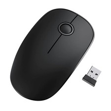 Victsing V8 Wireless Mouse 2.4G Slim Cordless Mice Optical Scroll PC Laptop Mac picture