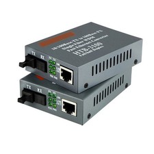 Fiber Media Converter 10/100M SM Single Fiber SC Port 25KM 1Pair picture