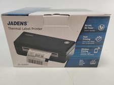 Jadens JD-668BT Wireless Thermal Shipping Label Printer Bluetooth USB 4x6 Black picture