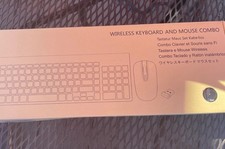 Cimetech Wireless Keyboard and Mouse 2.4G Advanced Full Size Keyboard Black picture