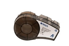 M21-1500-427 32044339 Genuine Brady Black on White Self Laminating Vinyl 1.5
