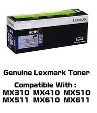 Mostly New Genuine 60F1H00 601H Toner 95% MX310 MX510 MX511 MX610 SEALED BAG picture