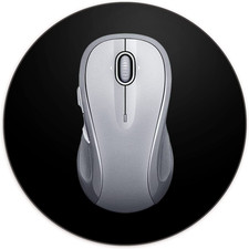 Mini round Mouse Pad 6 X 6 Inch, Small Mouse Mat Non-Slip Rubber Base for Laptop picture