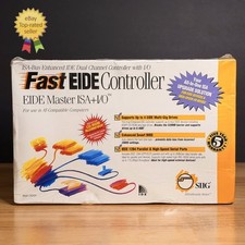 NEW SIIG CN2424 Fast EIDE Controller Master ISA + I/O Card SC-JEE012 ⚠️SEALED picture