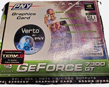 PNY Verto NVIDIA GeForce 7300 GT 256MB DDR2 PCIe SLI/CrossFire DVI VGA S-Video picture