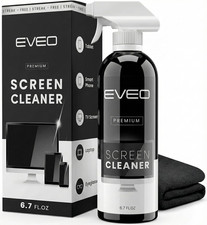 EVEO Screen Cleaner Spray - Large Screen Cleaner Bottle - TV Screen Cleaner picture