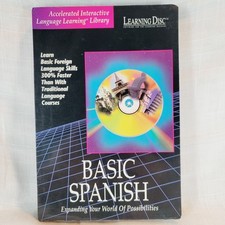 Basic Spanish Language Learning Disc For Zygon Learning Machine 1994 *Read*  picture